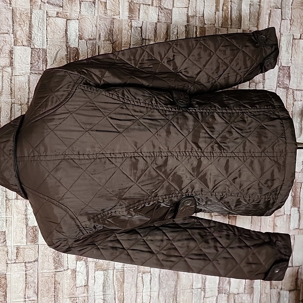 Pendleton Fall Quilted Dark Brown Jacket - image 3